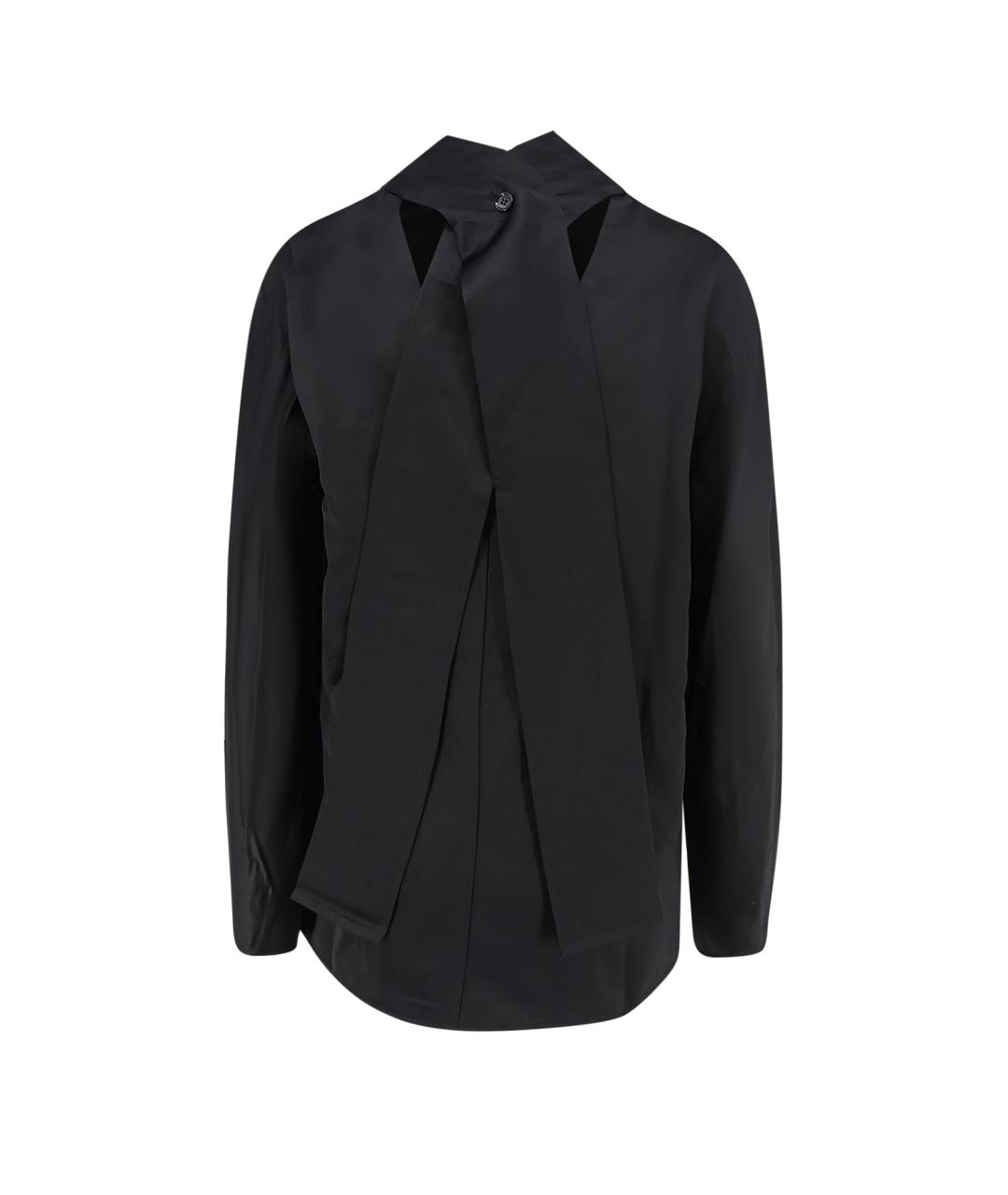 TOTEME Черная вискозная блузы, фото 2