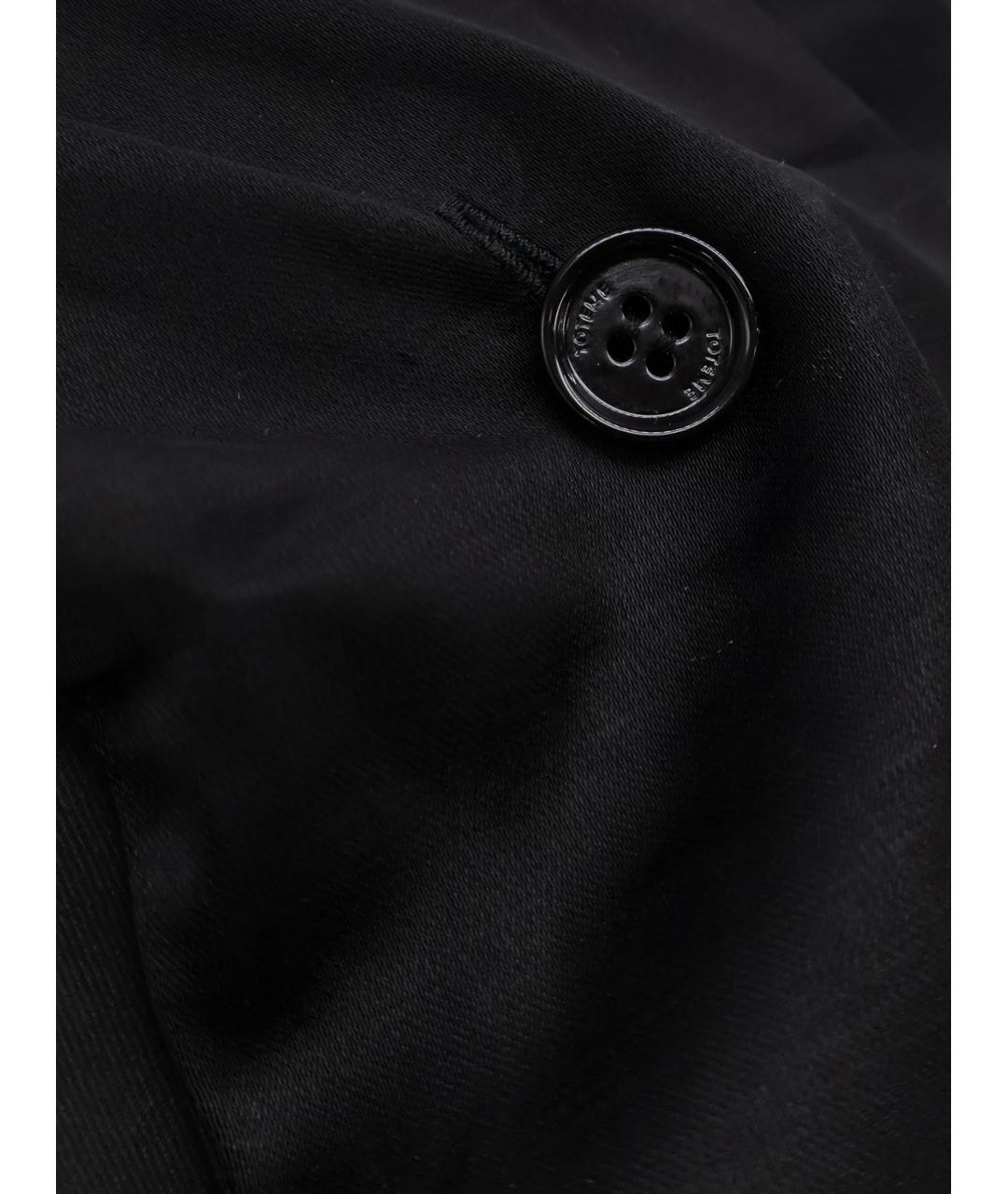 TOTEME Черная вискозная блузы, фото 3