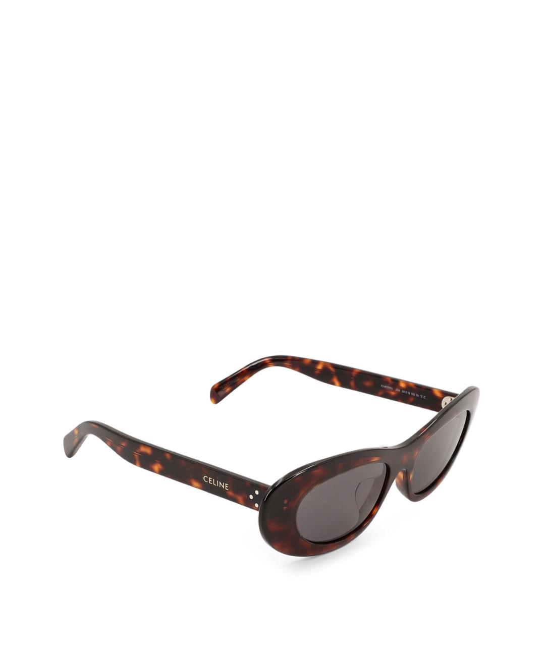 CELINE Мульти пластиковые солнцезащитные очки, фото 1