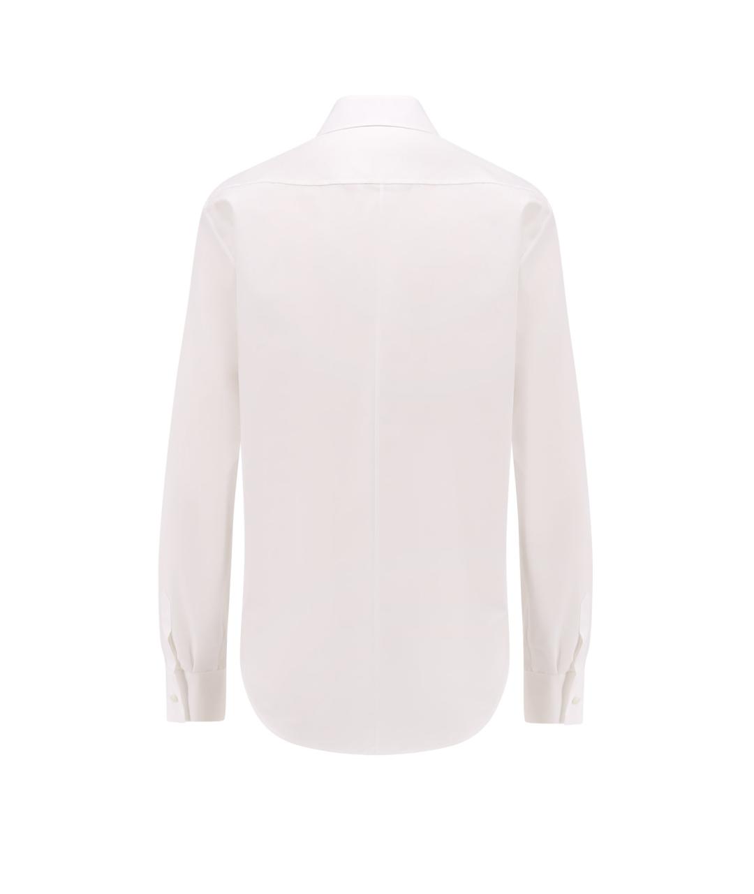 CHRISTIAN DIOR Белая хлопковая рубашка, фото 2