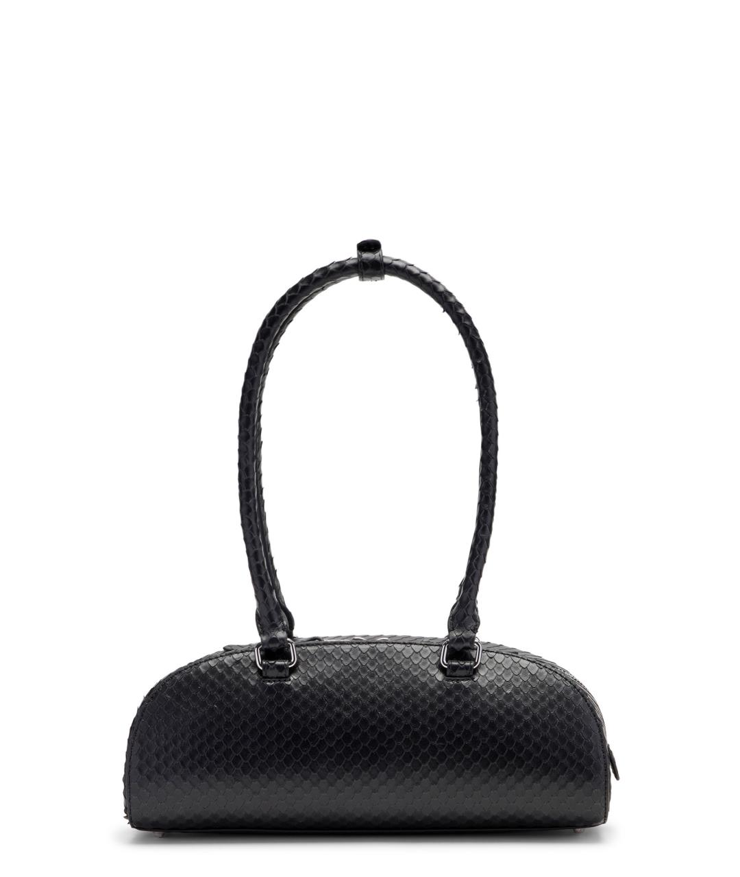 DIESEL Черная кожаная сумка тоут, фото 2