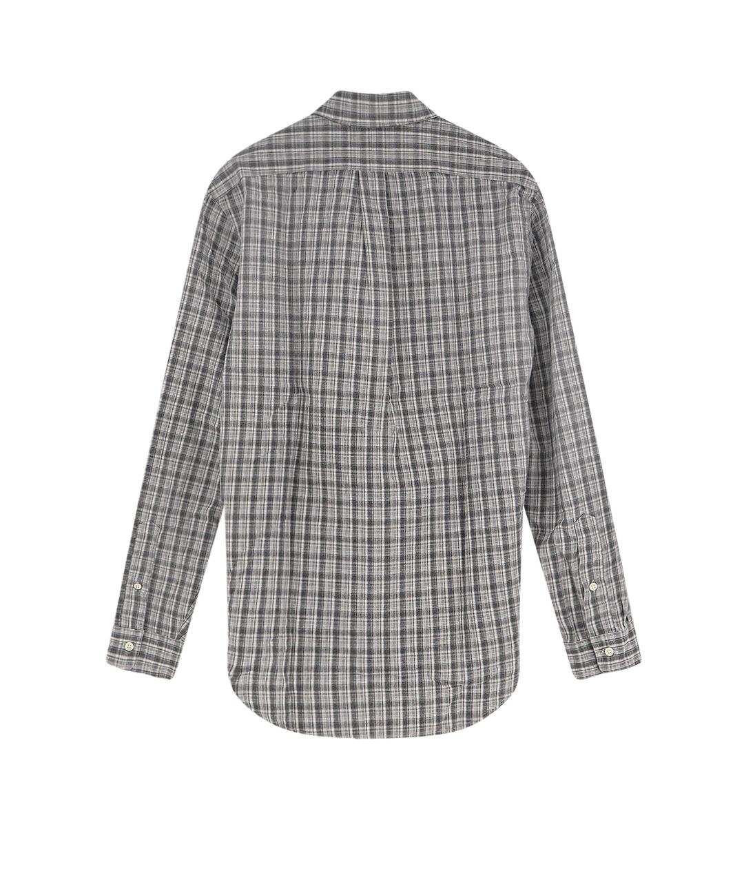 POLO RALPH LAUREN Серая хлопковая кэжуал рубашка, фото 2