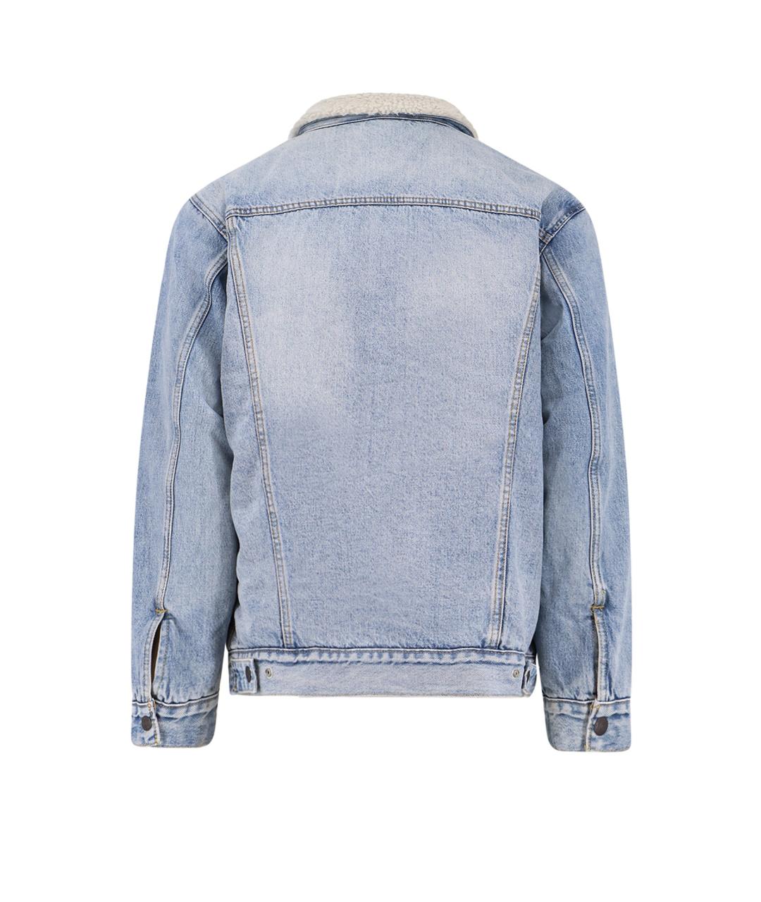 LEVI'S Голубая хлопковая куртка, фото 2