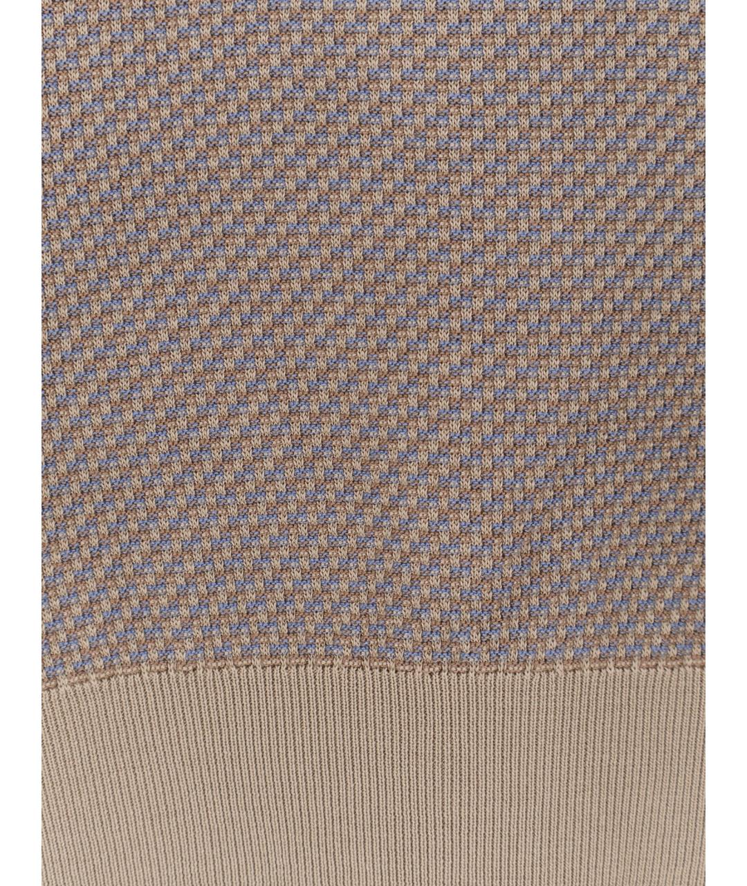 HUGO BOSS Серый шелковый джемпер / свитер, фото 3