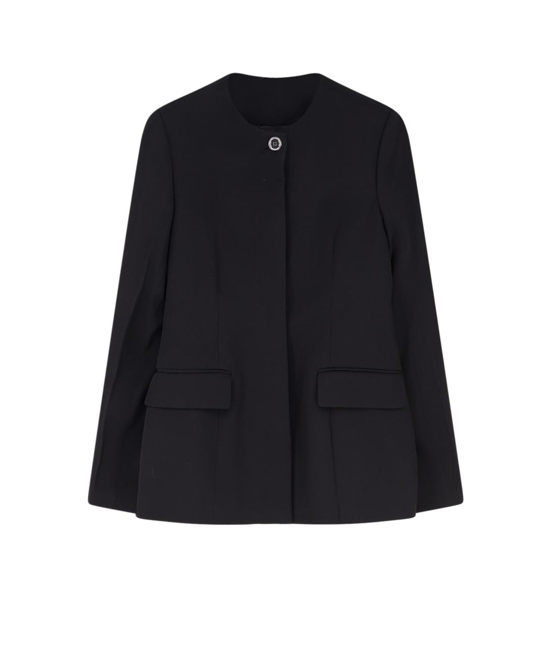 TOTEME Черный вискозный жакет/пиджак, фото 1