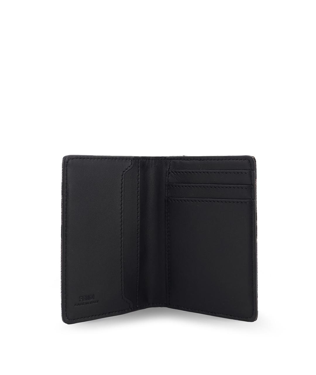 FENDI Коричневый кардхолдер, фото 3