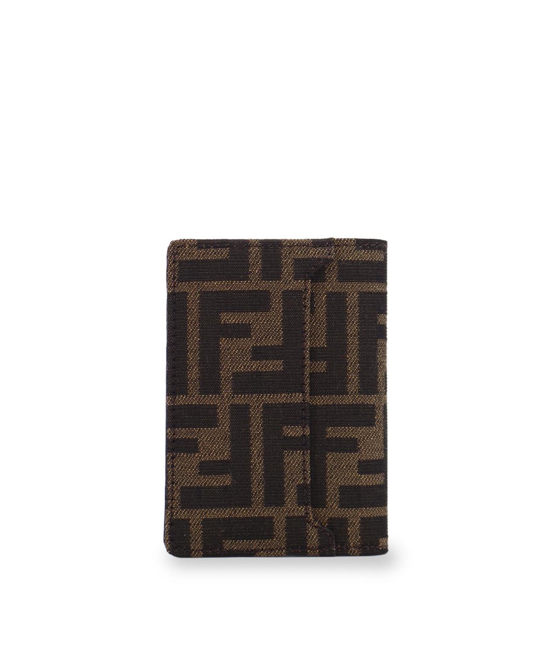 FENDI Коричневый кардхолдер, фото 2