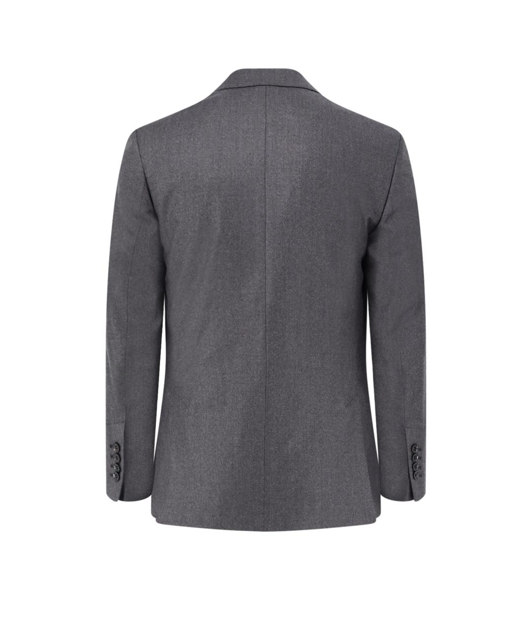 Ami Paris Серый шерстяной пиджак, фото 2