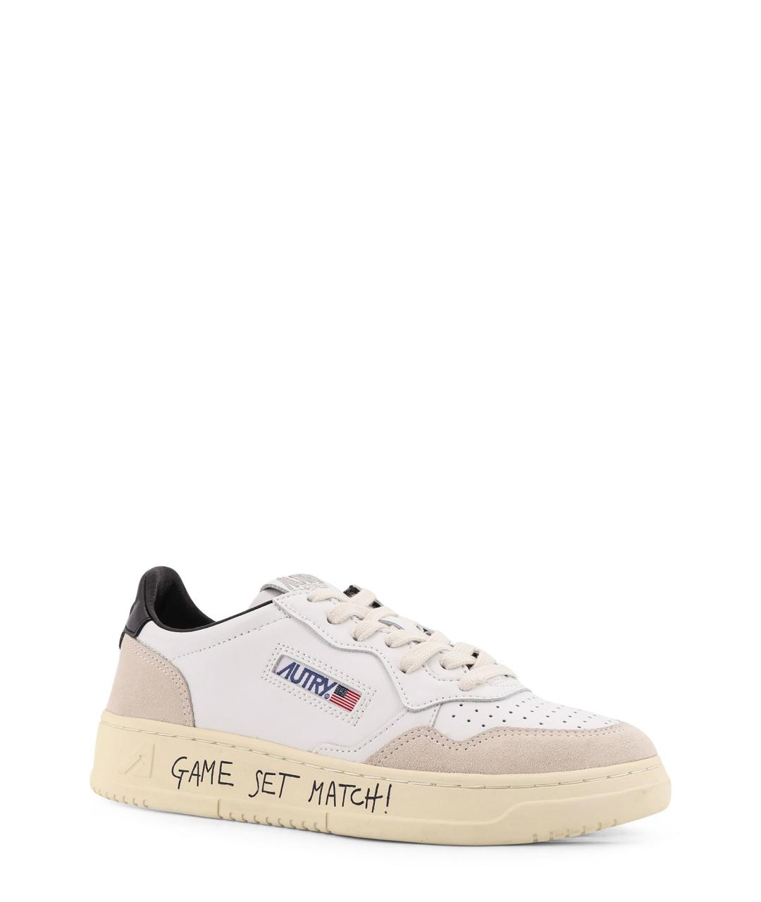 AUTRY Белые кожаные кеды, фото 2