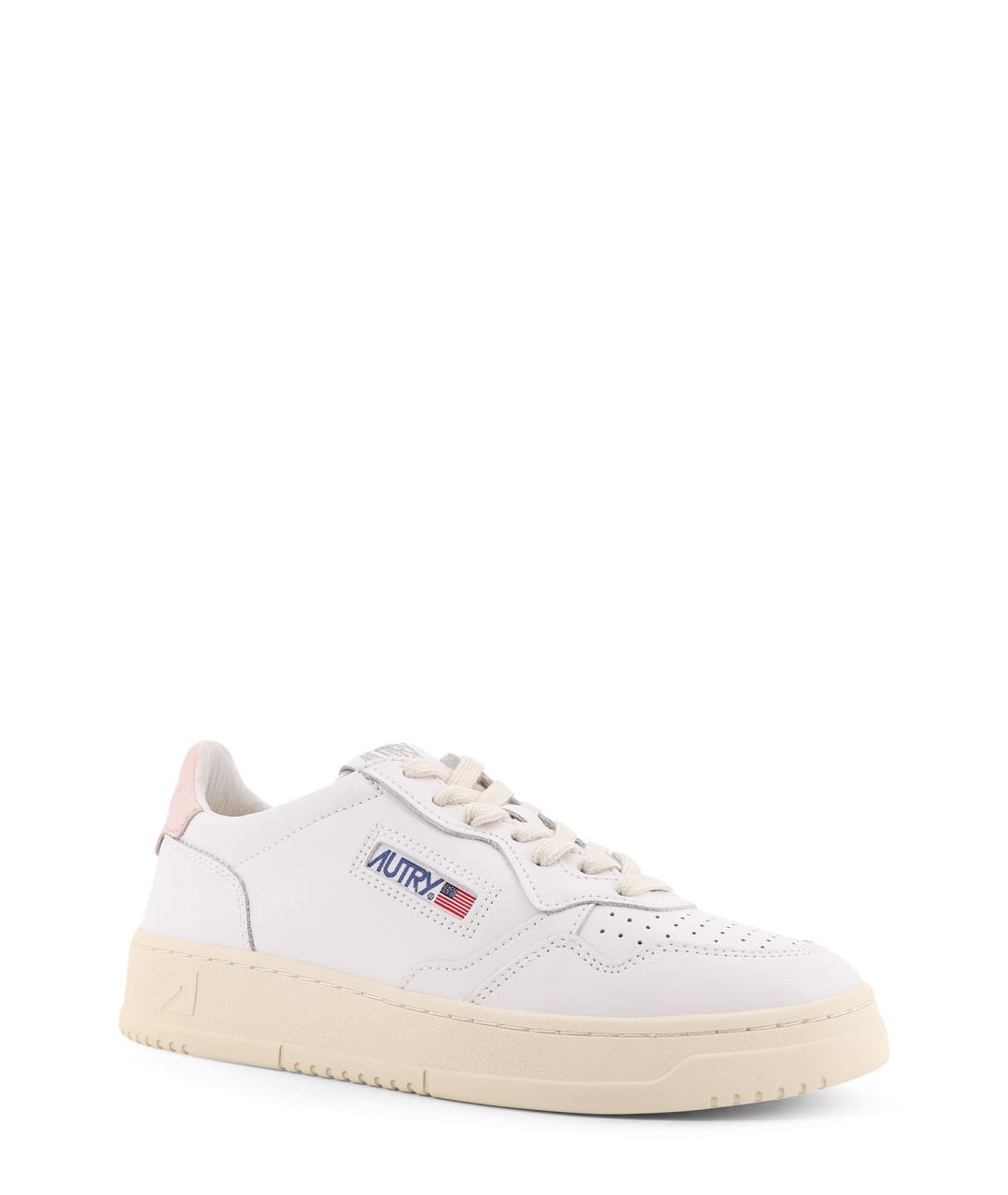 AUTRY Белые кожаные кеды, фото 2