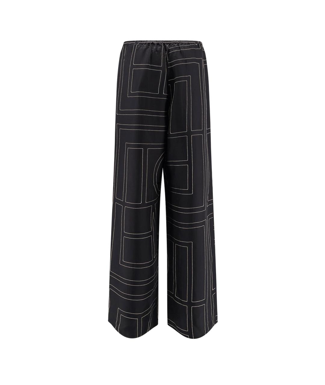 TOTEME Черные прямые брюки, фото 2