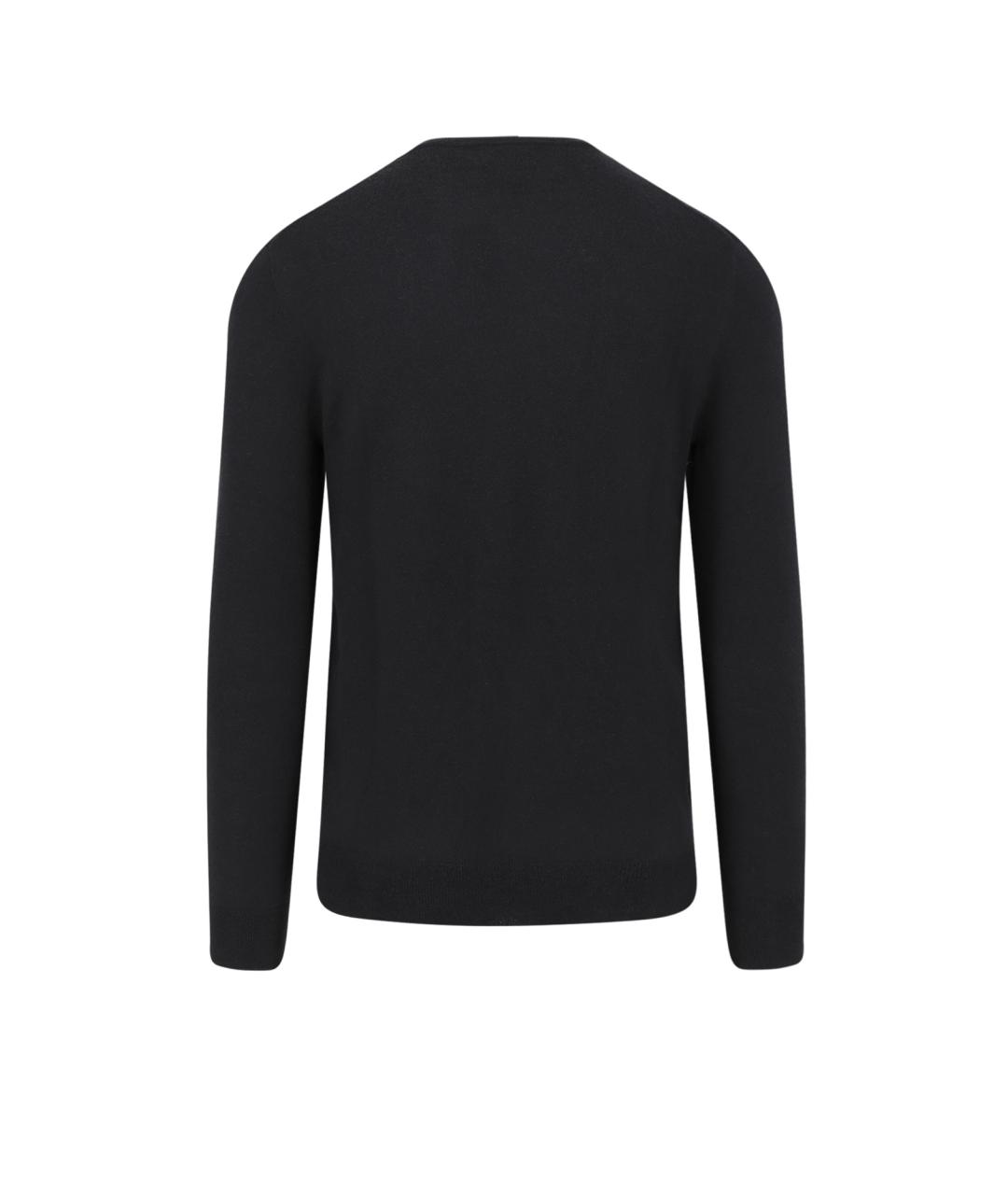 POLO RALPH LAUREN Черный шерстяной джемпер / свитер, фото 2
