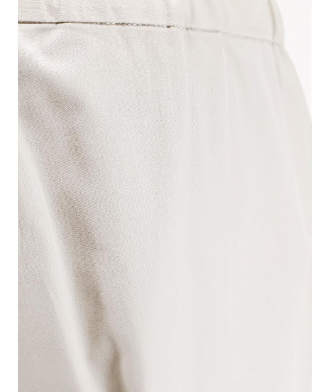 'S MAX MARA Серые прямые брюки, фото 3