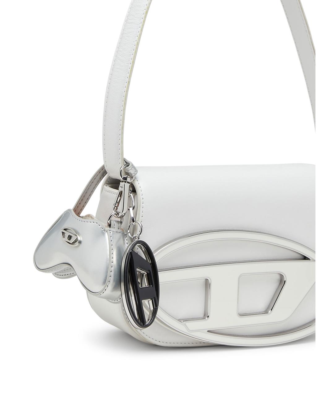 DIESEL Серебрянный брелок, фото 3