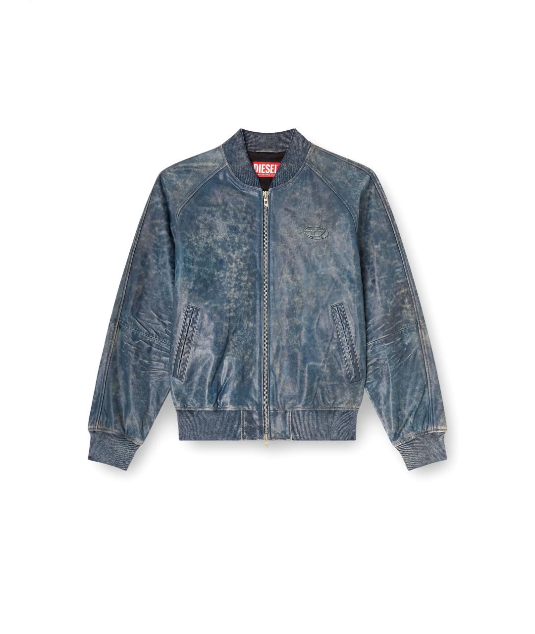 DIESEL Мульти кожаная куртка, фото 1