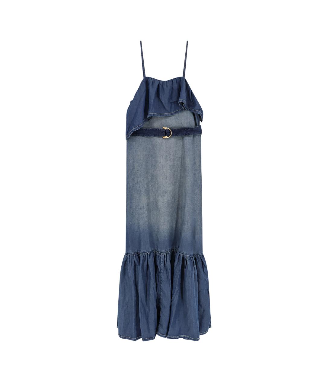 PINKO Синее повседневное платье, фото 1