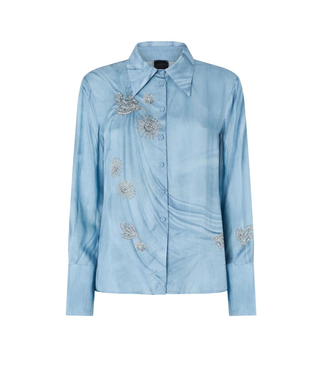 PINKO Голубая рубашка, фото 1