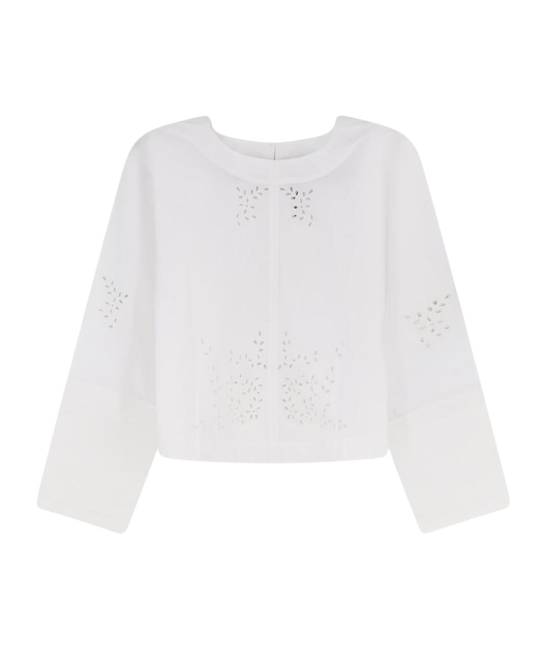 SOEUR Белая хлопковая рубашка, фото 1