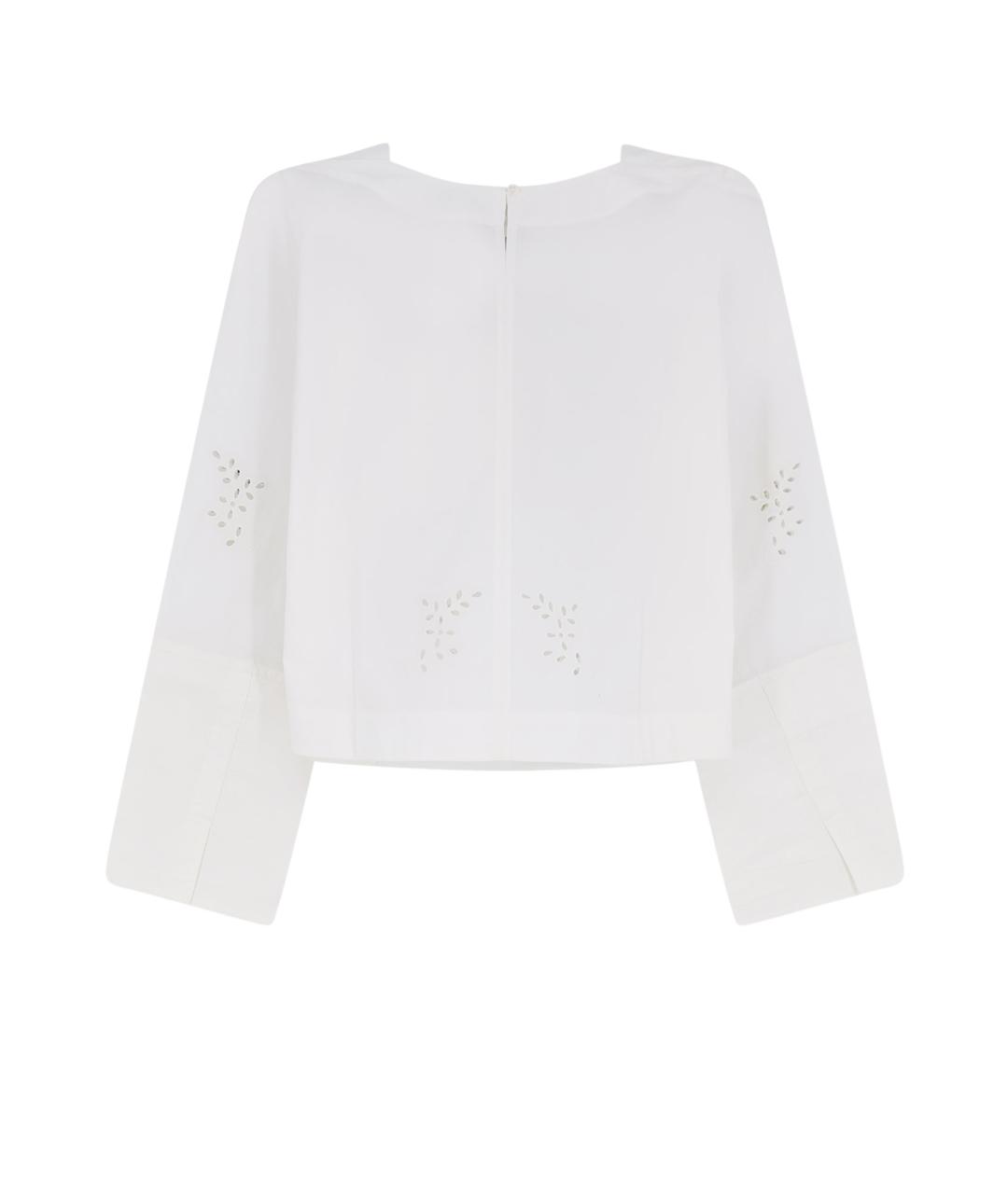 SOEUR Белая хлопковая рубашка, фото 2