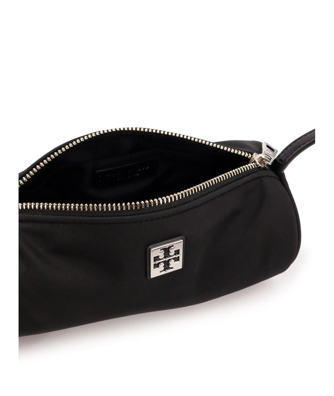 TORY BURCH Черная синтетическая сумка через плечо, фото 4