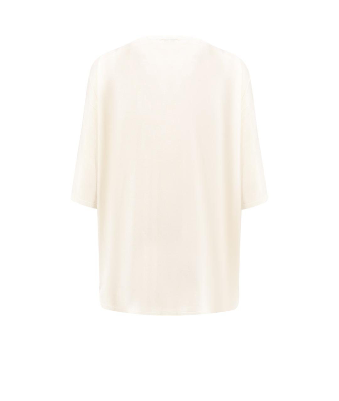 TOTEME Белый шерстяной джемпер / свитер, фото 2