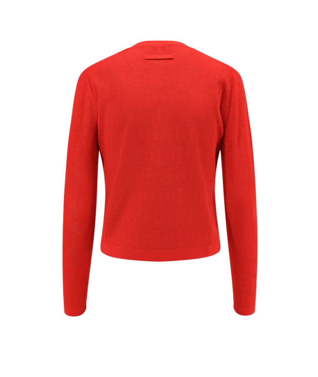 TORY BURCH Красный вискозный кардиган, фото 2