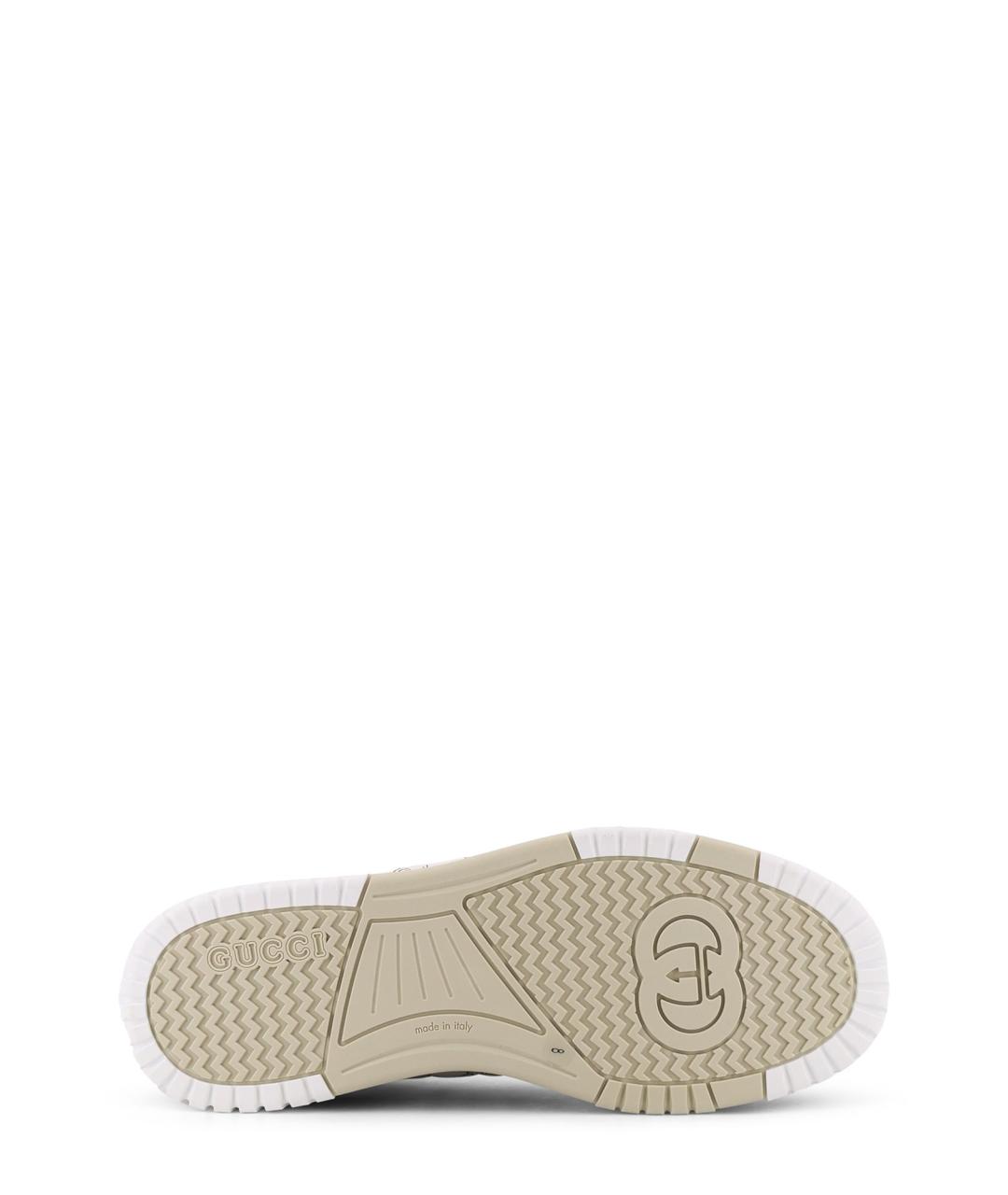 GUCCI Мульти кожаные низкие кроссовки / кеды, фото 4