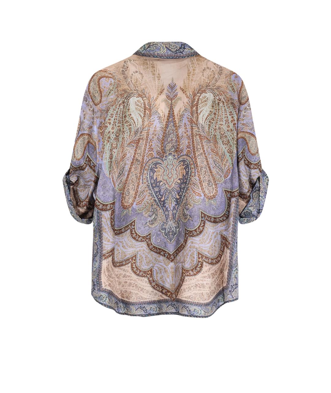 ZIMMERMANN Мульти шелковая рубашка, фото 2