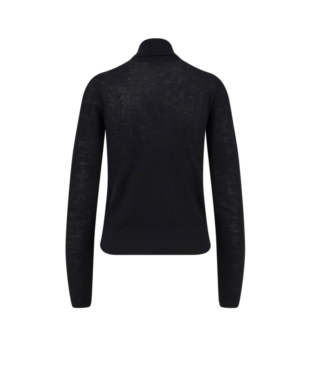 BURBERRY Черная шерстяная водолазка, фото 2