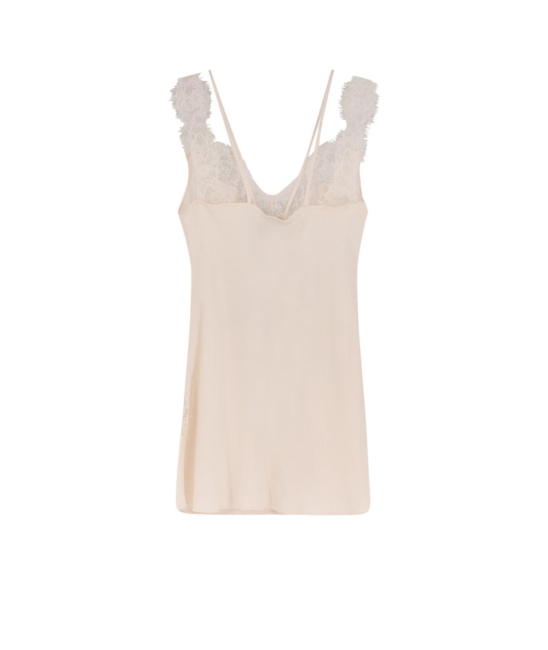 PINKO Розовая вискозная майка, фото 2