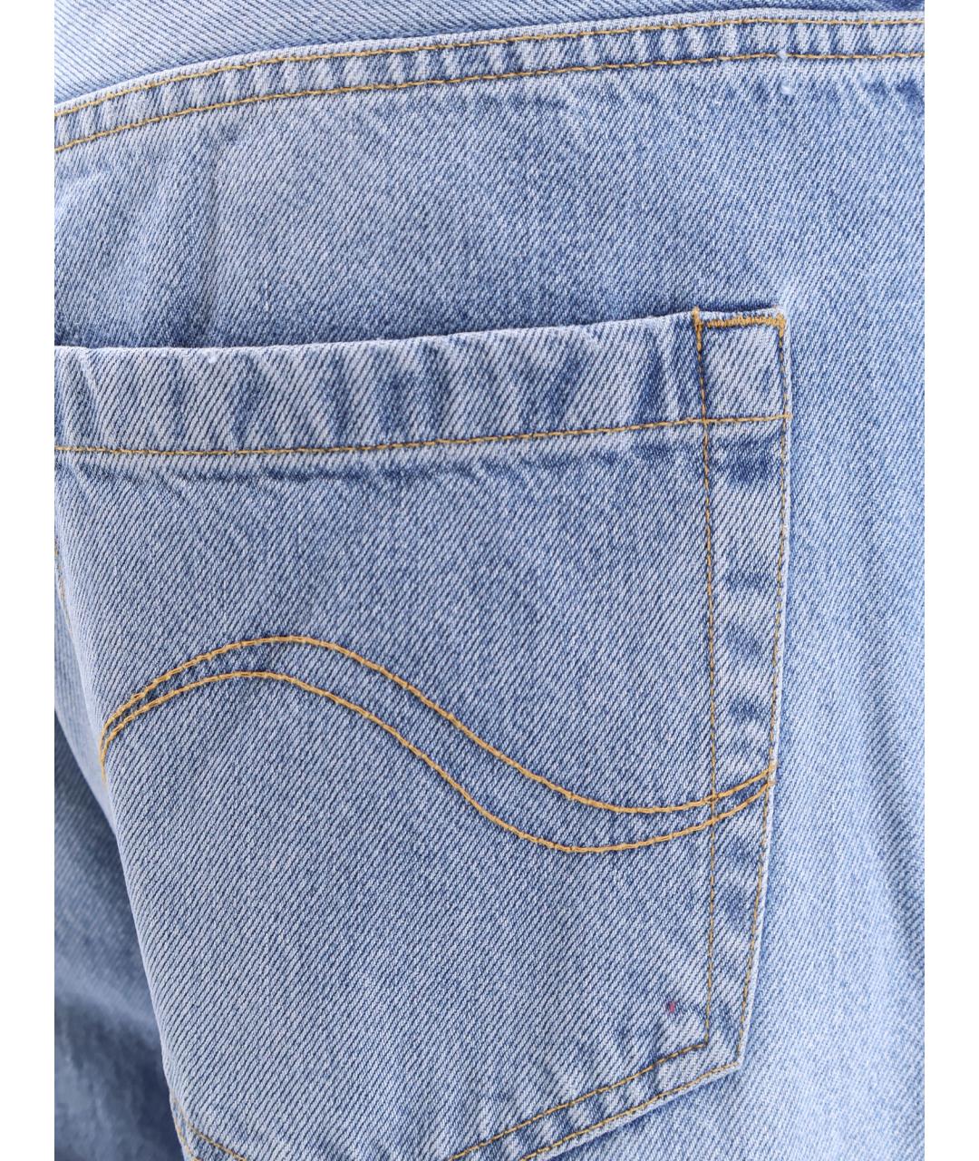 SEAFARER Голубые хлопковые прямые джинсы, фото 3