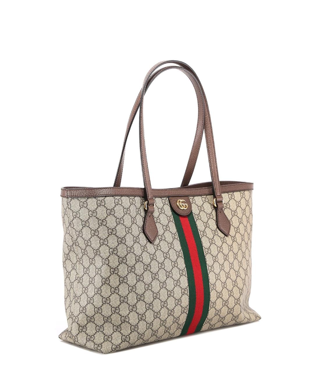 GUCCI Бежевая сумка тоут, фото 3