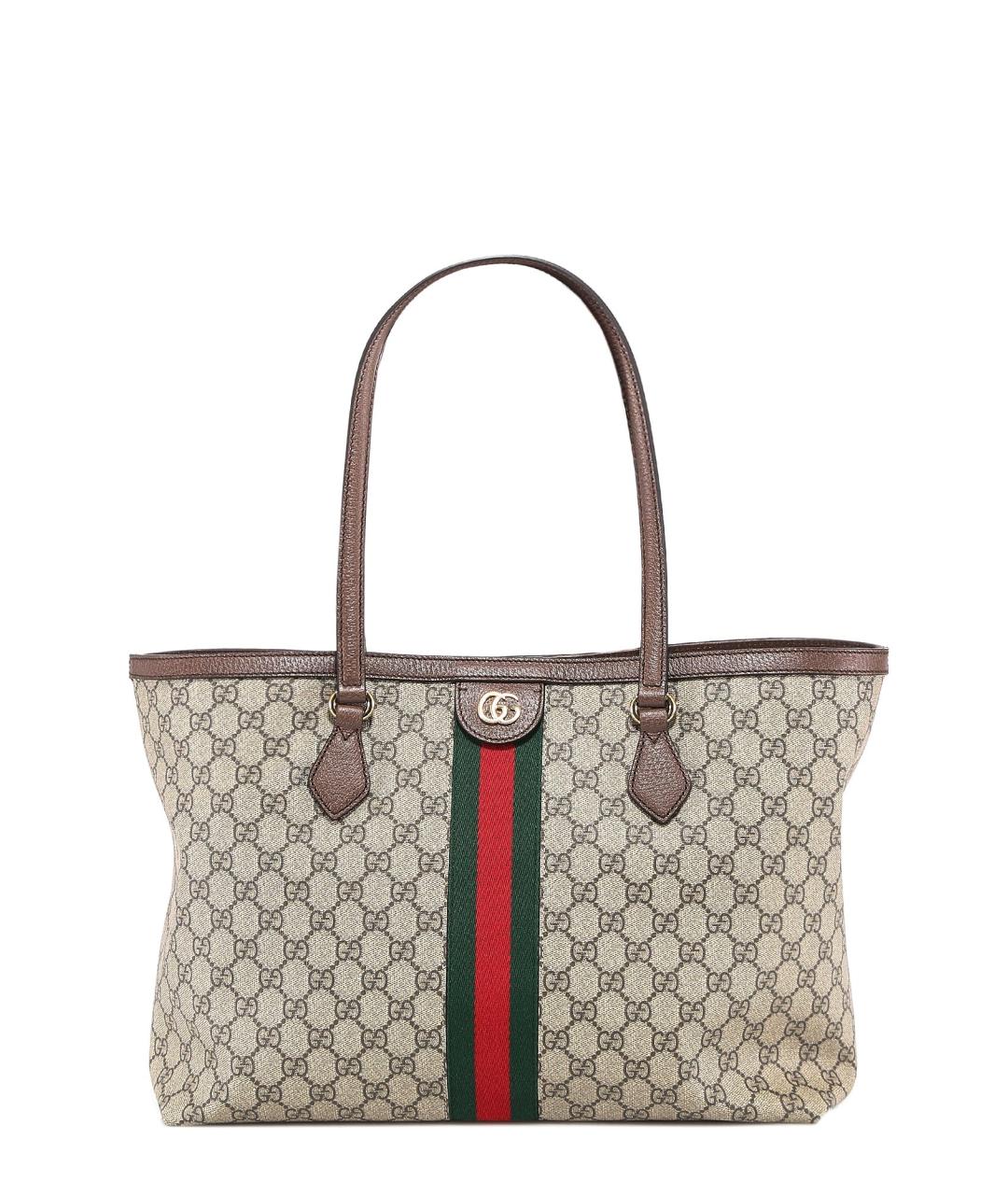 GUCCI Бежевая сумка тоут, фото 1