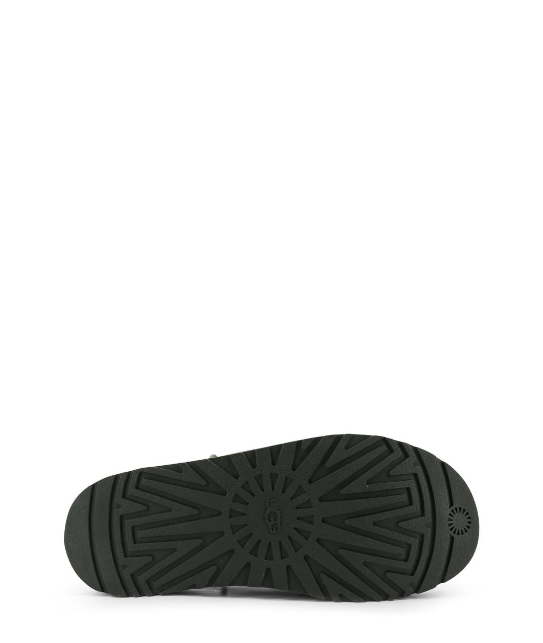 UGG AUSTRALIA Зеленые замшевые низкие ботинки, фото 4