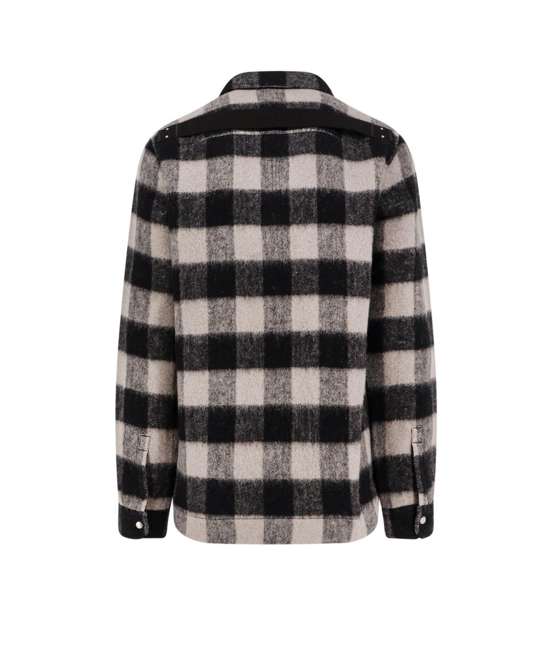 RICK OWENS Мульти шерстяная куртка, фото 2