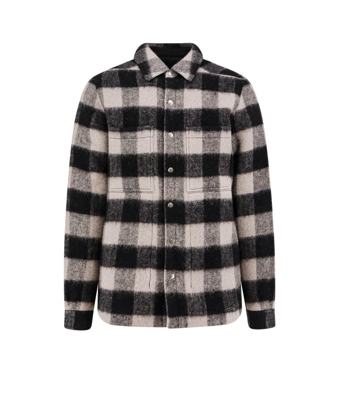 RICK OWENS Мульти шерстяная куртка, фото 1