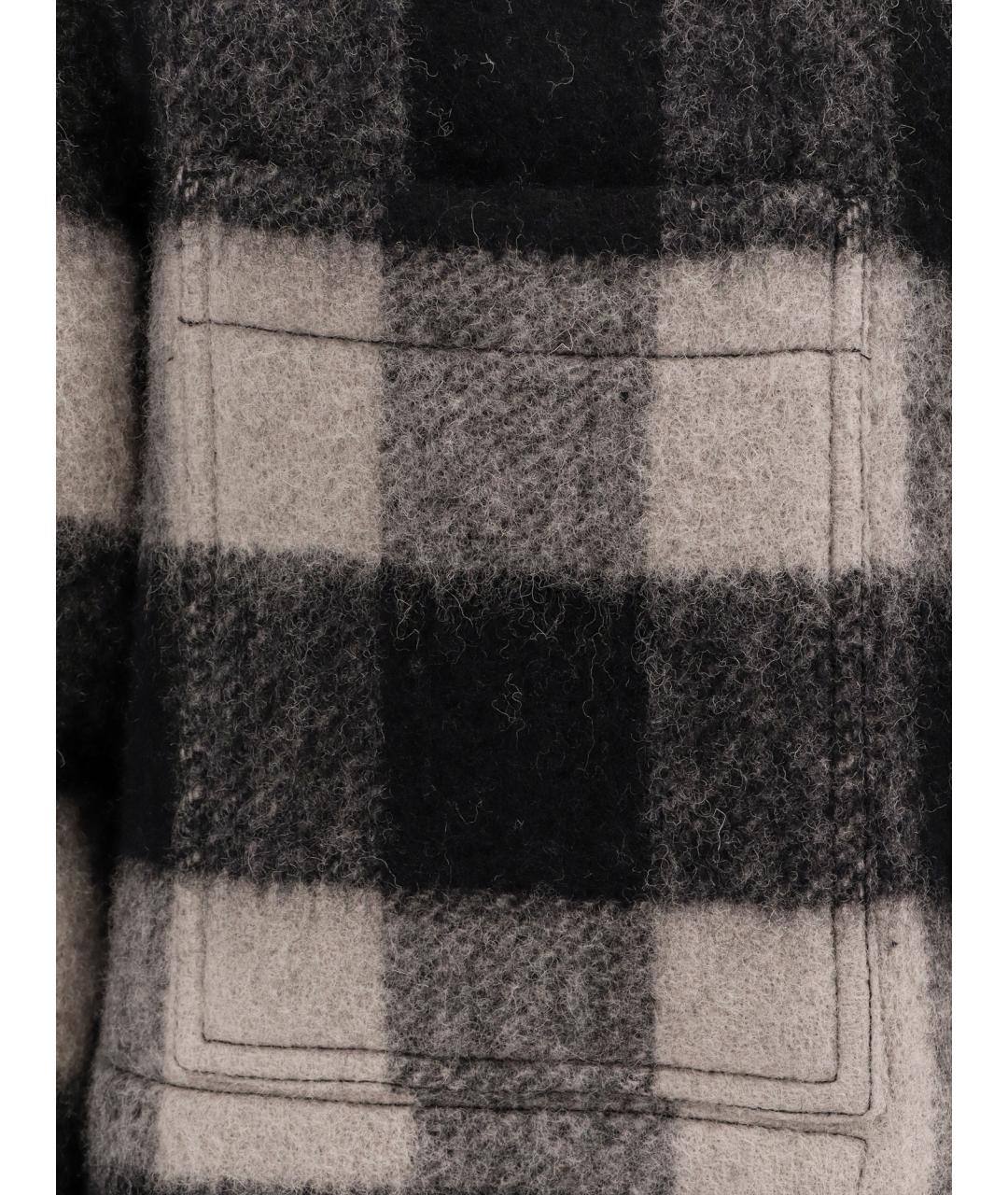 RICK OWENS Мульти шерстяная куртка, фото 3