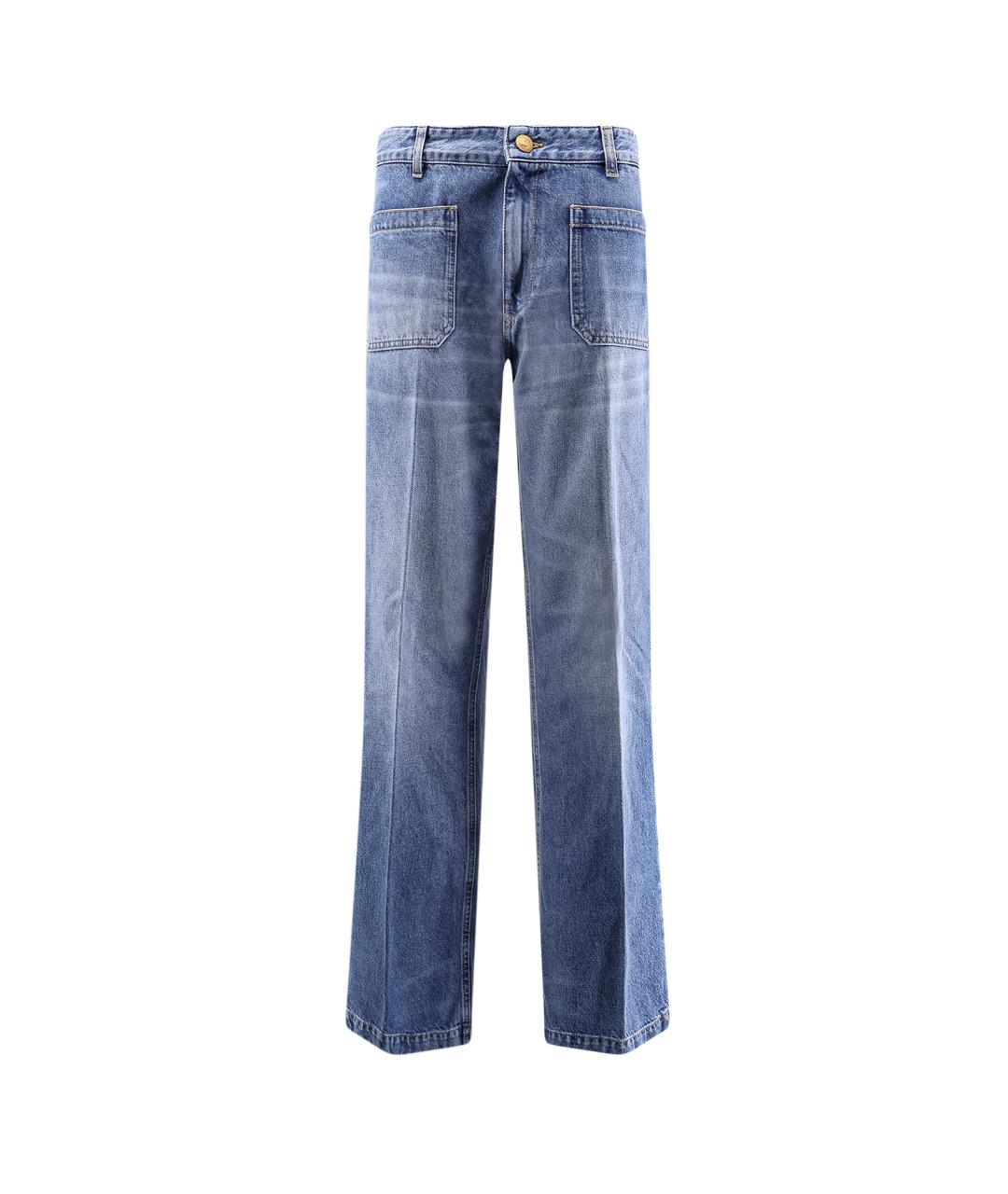 SEAFARER Синие хлопковые прямые джинсы, фото 1