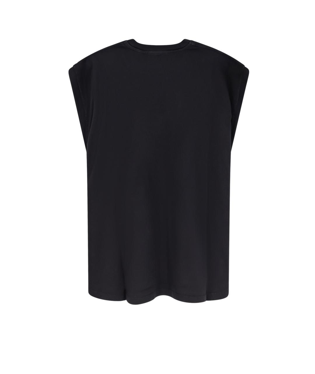 IH NOM UH NIT Черная хлопковая футболка, фото 2