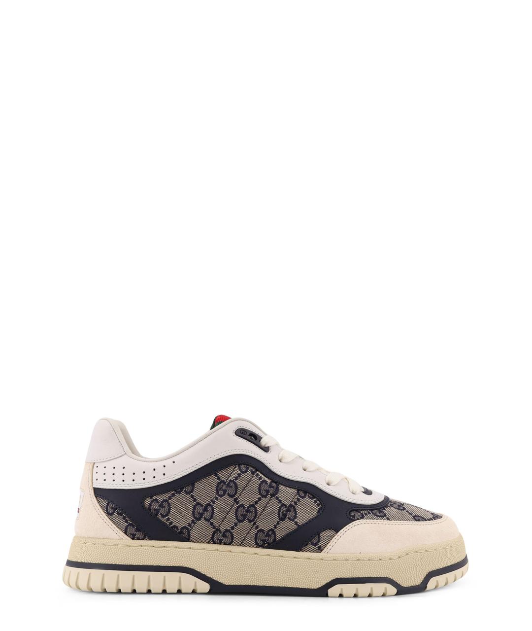 GUCCI Мульти текстильные низкие кроссовки / кеды, фото 1