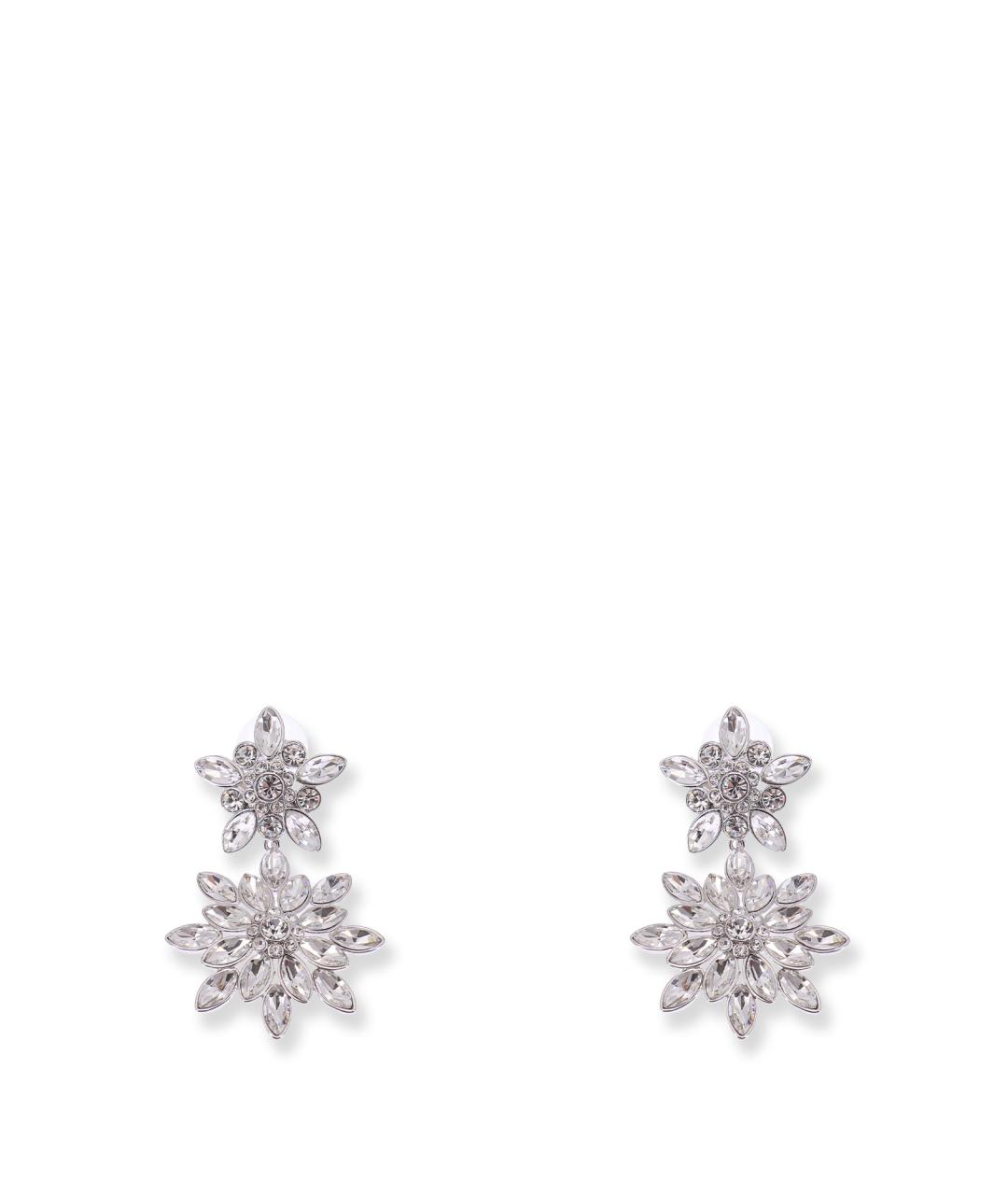 SELF-PORTRAIT Серебряные металлические серьги, фото 1