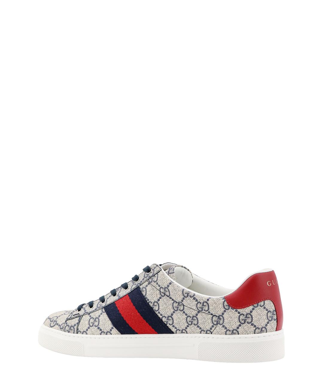 GUCCI Мульти низкие кроссовки / кеды, фото 3