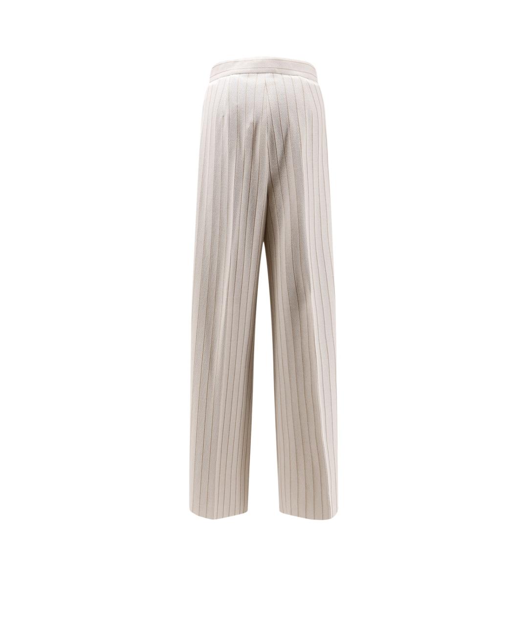 MAX MARA Мульти хлопковые брюки узкие, фото 2