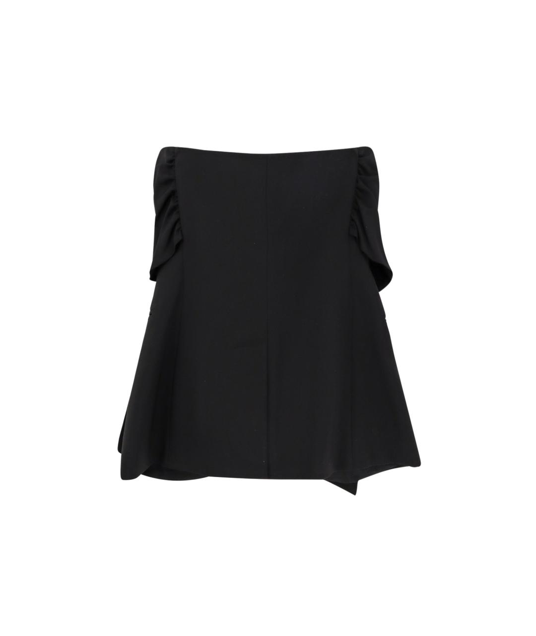 MAX MARA Черная шерстяная блузы, фото 2