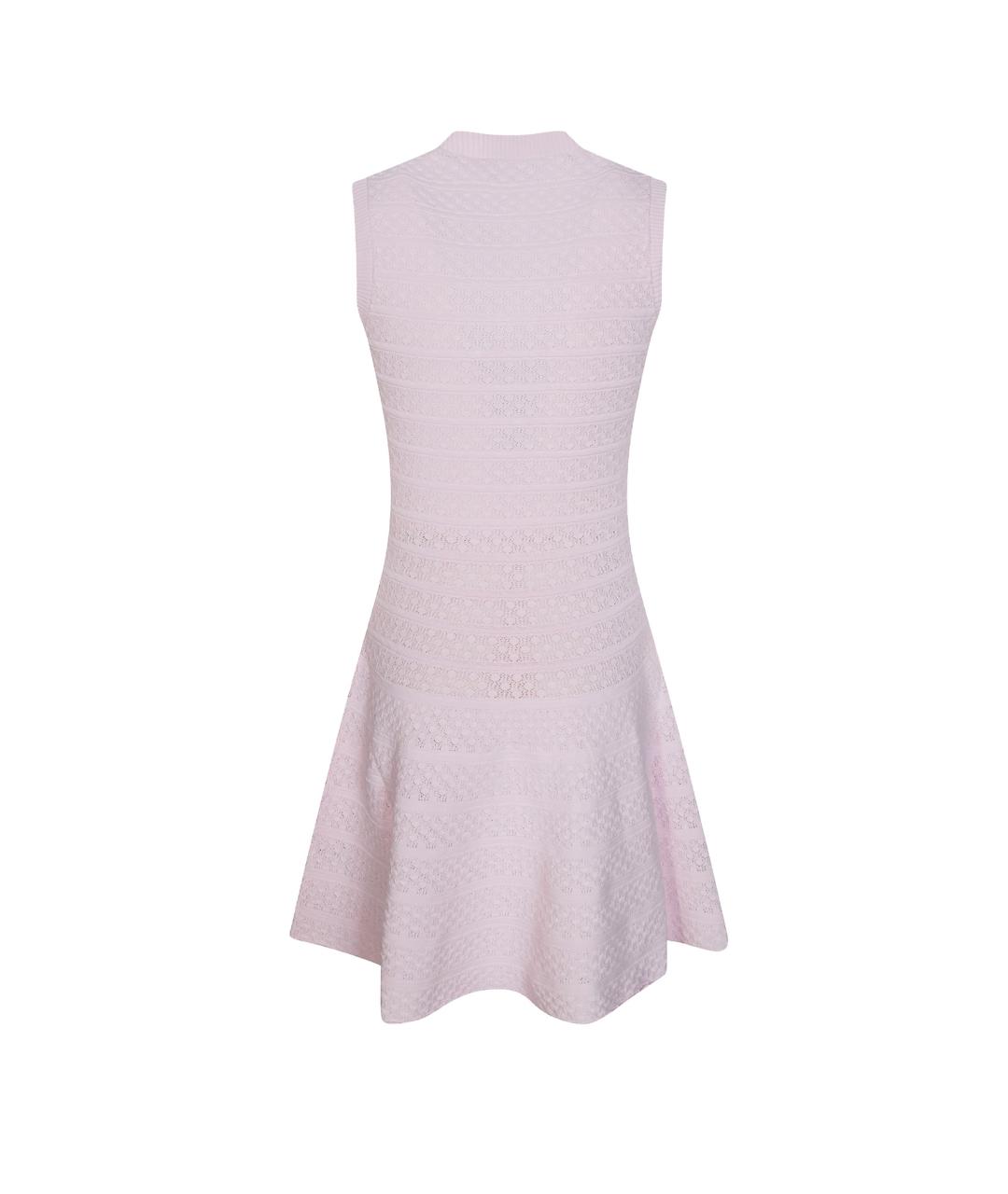 SELF-PORTRAIT Розовое повседневное платье, фото 2