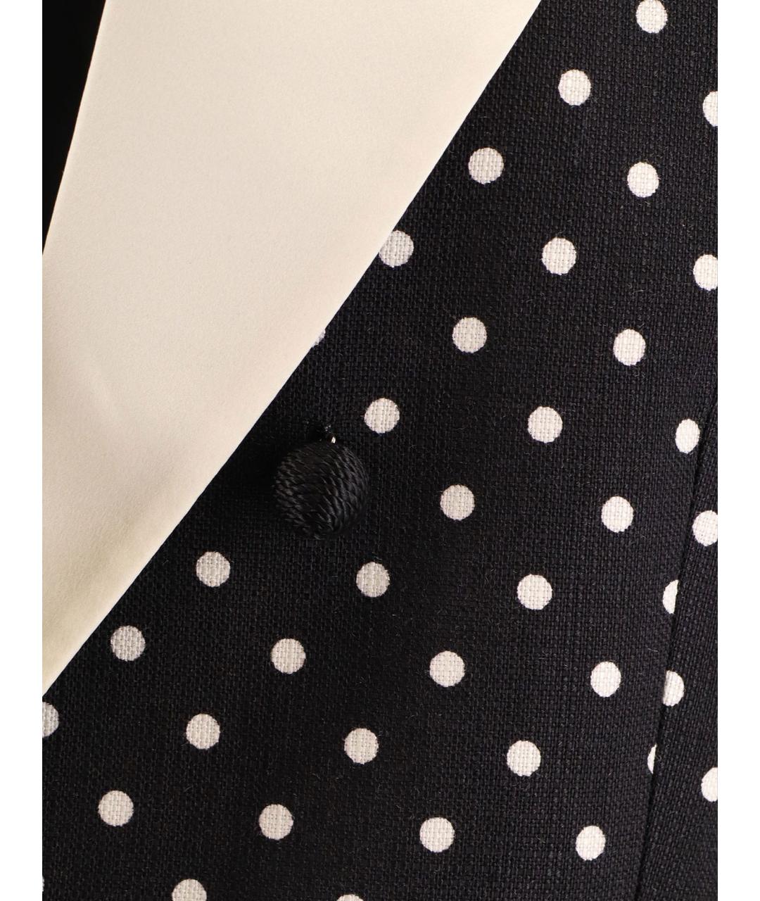 VALENTINO Черный вискозный жакет/пиджак, фото 3