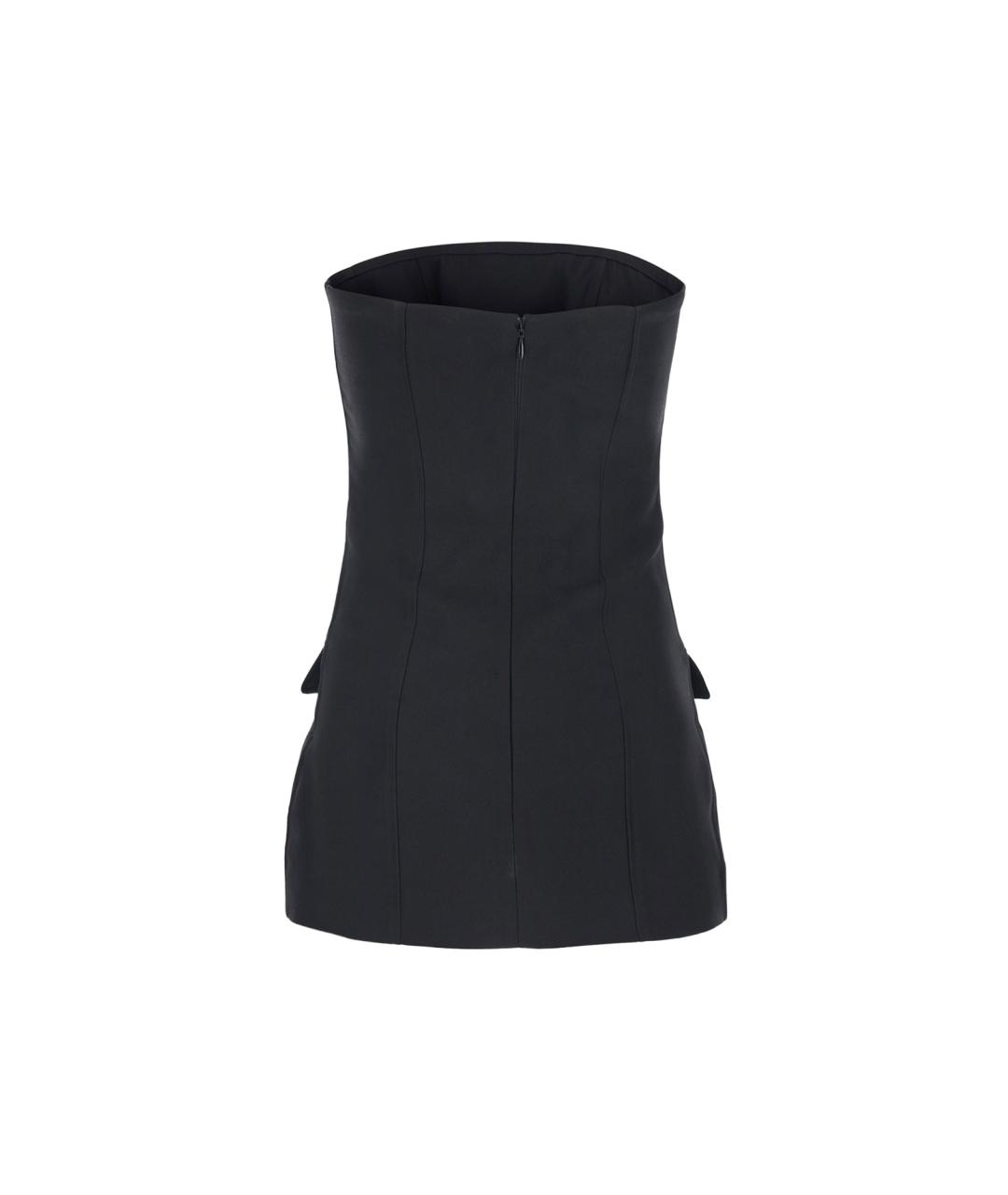 TOTEME Черная шерстяная блузы, фото 2