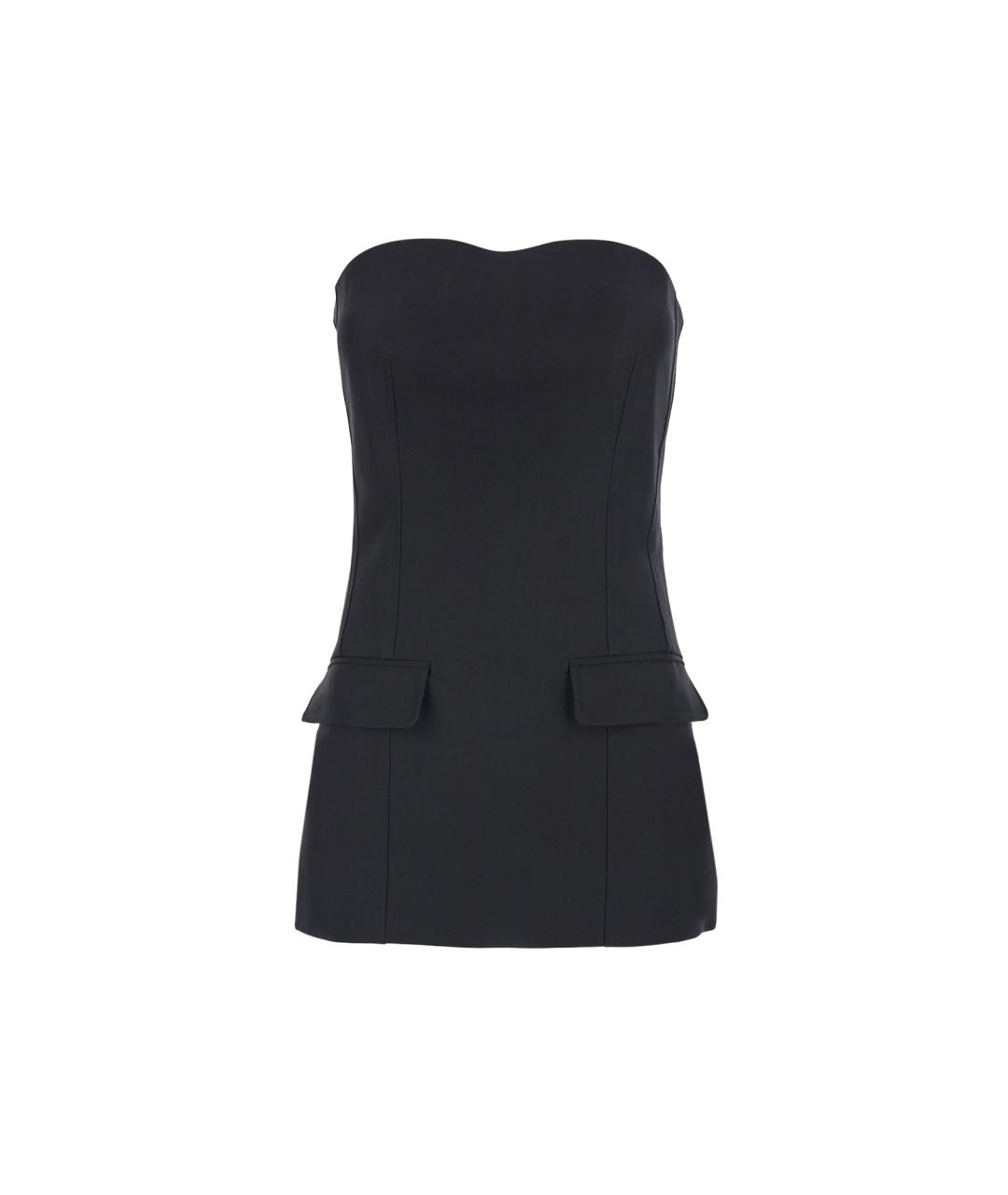 TOTEME Черная шерстяная блузы, фото 1