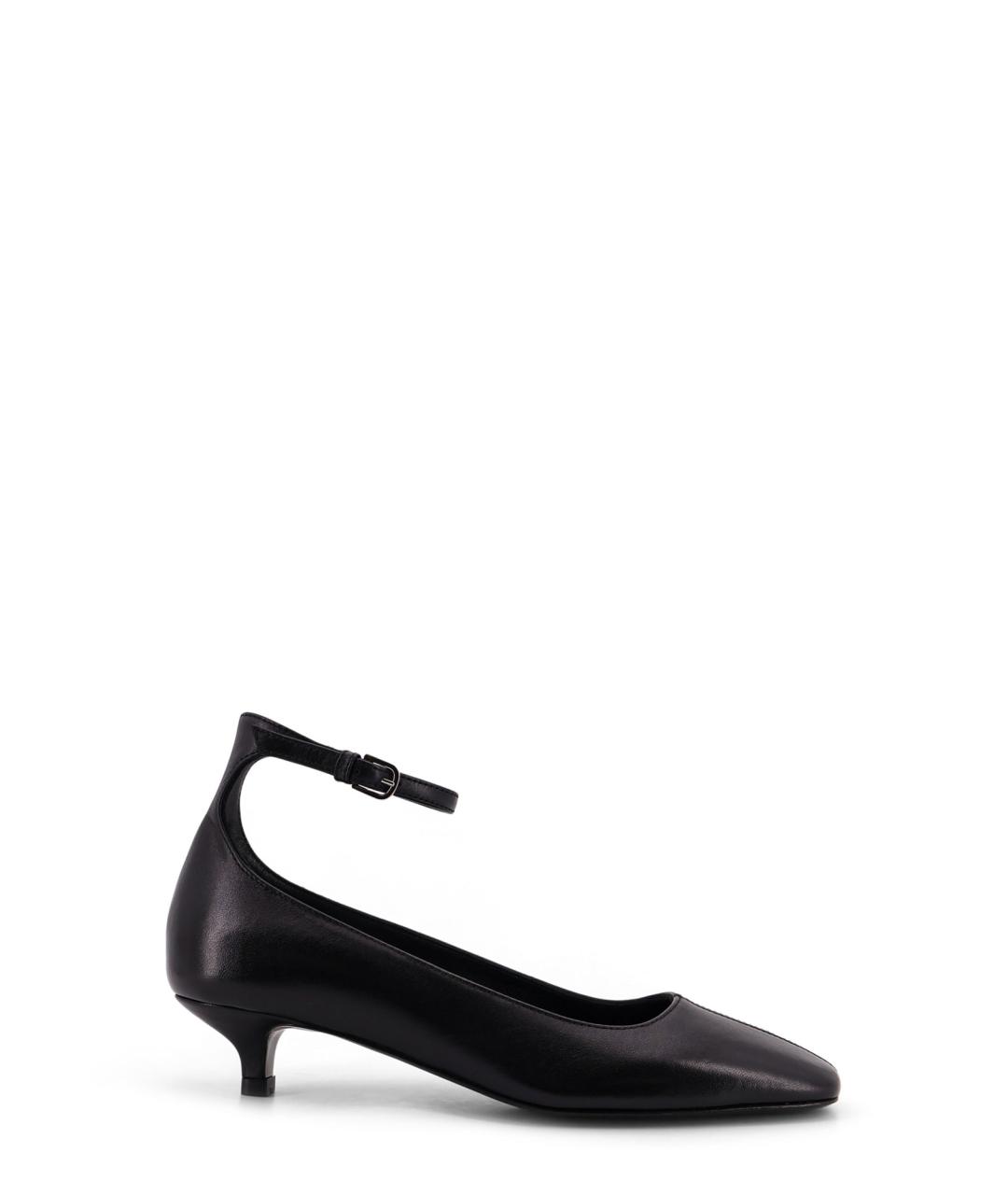 TOTEME Черные кожаные туфли, фото 1