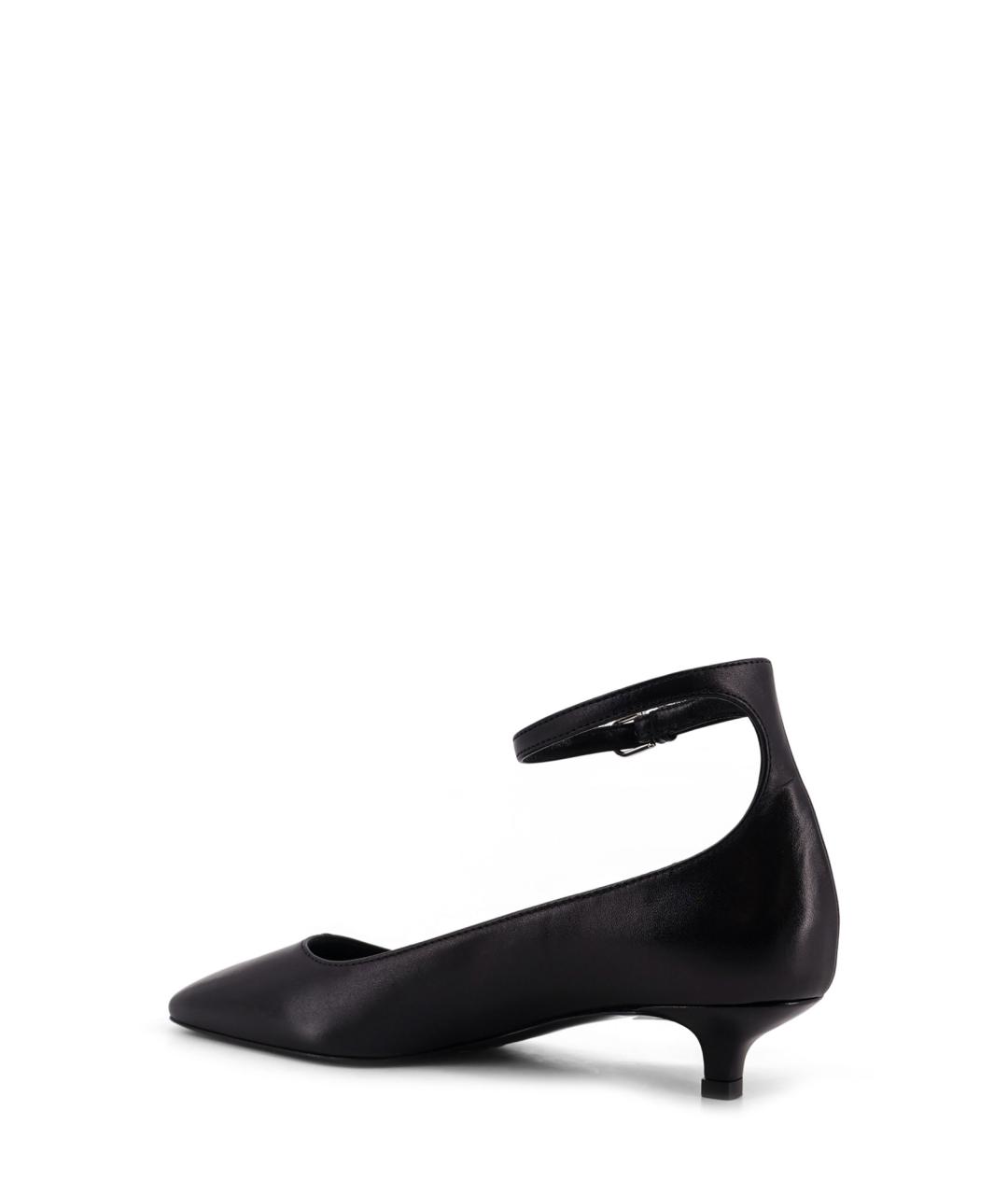 TOTEME Черные кожаные туфли, фото 3